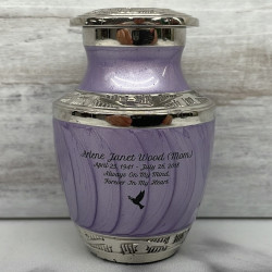 Customer Gallery - Regal Purple Keepsake Urn