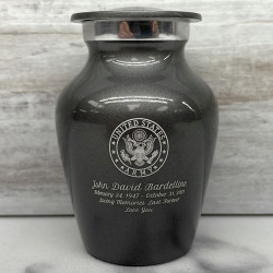 Customer Gallery - Army Keepsake Urn - Gunmetal Gray