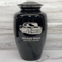 Customer Gallery - Classic Car Cremation Urn - Jet Black