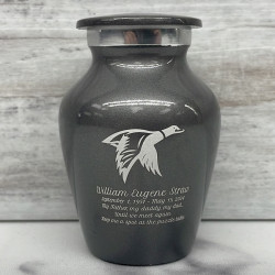 Customer Gallery - Duck Keepsake Urn - Gunmetal Gray