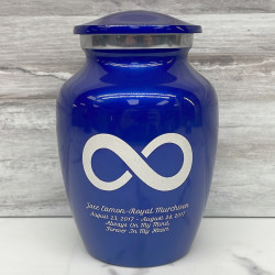 Customer Gallery - Infinity Sharing Urn - Midnight Blue