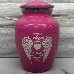 Customer Gallery - Wife Sharing Urn - Rose Pink