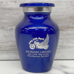 Customer Gallery - Riding with Angels Keepsake Urn - Midnight Blue