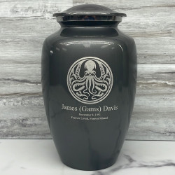 Customer Gallery - Cthulhu Cremation Urn - Gunmetal Gray