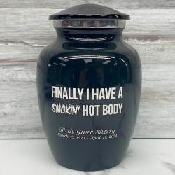 Customer Gallery - Hot Body Sharing Urn - Jet Black