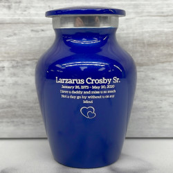 Customer Gallery - Midnight Blue Keepsake Urn