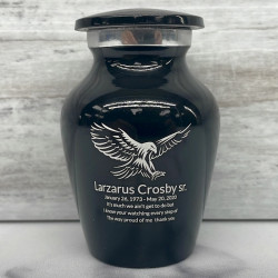 Customer Gallery - Eagle Keepsake Urn - Jet Black