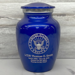 Customer Gallery - Navy Sharing Urn - Midnight Blue