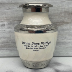 Customer Gallery - Radiant White Keepsake Urn