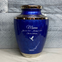 Customer Gallery - Royal Blue Cremation Urn