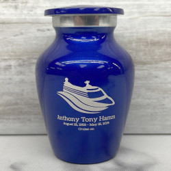 Customer Gallery - Cruise Ship Keepsake Urn - Midnight Blue