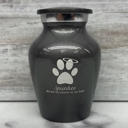 Customer Gallery - Keepsake Angel Paw Pet Cremation Urn - Gunmetal Gray