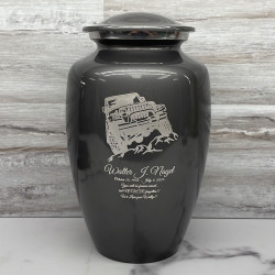 Customer Gallery - Offroad Truck Cremation Urn - Gunmetal Gray