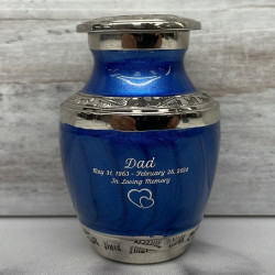 Customer Gallery - Royal Blue Keepsake Urn