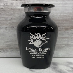 Customer Gallery - Bowling Keepsake Urn - Jet Black