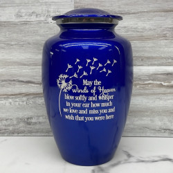 Customer Gallery - Winds of Heaven Cremation Urn - Midnight Blue