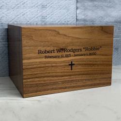 Customer Gallery - Traditions Walnut Cremation Urn