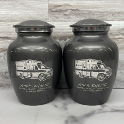 Customer Gallery - Ambulance Sharing Urn - Gunmetal Gray