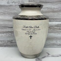 Customer Gallery - Radiant White Cremation Urn