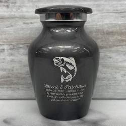 Customer Gallery - Fishing Keepsake Urn - Gunmetal Gray