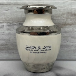 Customer Gallery - Radiant White Keepsake Urn
