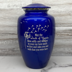 Customer Gallery - Winds of Heaven Cremation Urn - Midnight Blue