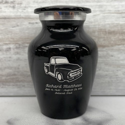 Customer Gallery - Classic Stepside Truck Keepsake Urn - Jet Black