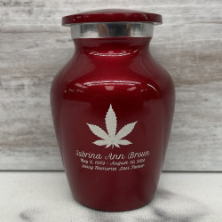 Customer Gallery - Marijuana Keepsake Urn - Ruby Red
