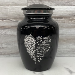 Customer Gallery - At Peace Sharing Urn - Jet Black