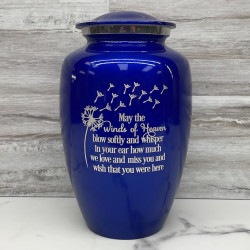 Customer Gallery - Winds of Heaven Cremation Urn - Midnight Blue