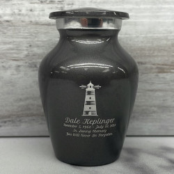 Customer Gallery - Lighthouse Keepsake Urn - Gunmetal Gray