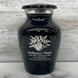 Customer Gallery - Bowling Keepsake Urn - Jet Black