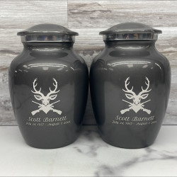 Customer Gallery - Deer Hunter Sharing Urn - Gunmetal Gray