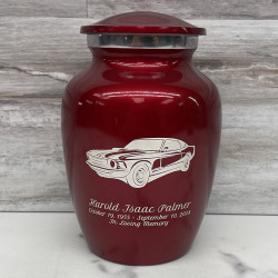 Customer Gallery - Muscle Car Sharing Urn - Ruby Red