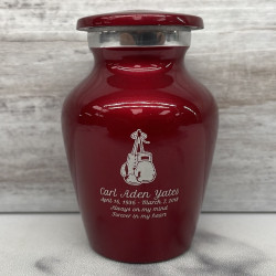 Customer Gallery - Boxing Gloves Keepsake Urn - Ruby Red