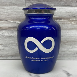 Customer Gallery - Infinity Sharing Urn - Midnight Blue