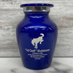 Customer Gallery - Bronco Keepsake Urn - Midnight Blue