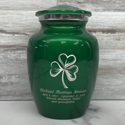 Customer Gallery - Shamrock Sharing Urn - Shamrock Green