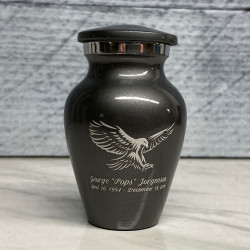 Customer Gallery - Eagle Keepsake Urn - Gunmetal Gray