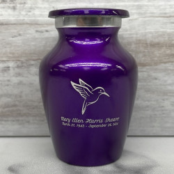 Customer Gallery - Hummingbird Keepsake Urn - Purple Luster