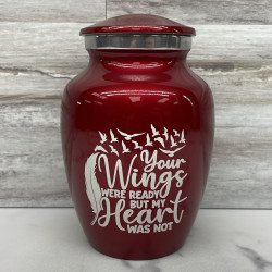Customer Gallery - Going Home Sharing Urn - Ruby Red