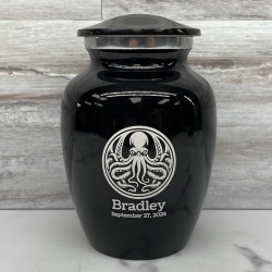Customer Gallery - Cthulhu Sharing Urn - Jet Black