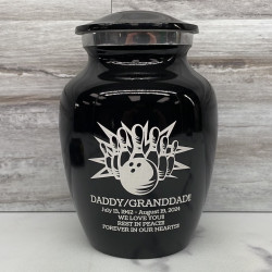 Customer Gallery - Bowling Sharing Urn - Jet Black