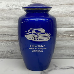 Customer Gallery - Classic Car Cremation Urn - Midnight Blue