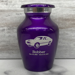 Customer Gallery - Muscle Car II Keepsake Urn - Purple Luster
