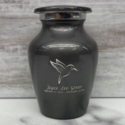 Customer Gallery - Hummingbird Keepsake Urn - Gunmetal Gray