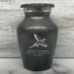 Customer Gallery - Pheasant Keepsake Urn - Gunmetal Gray