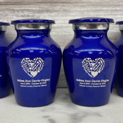Customer Gallery - Nurse Keepsake Urn - Midnight Blue