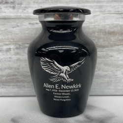 Customer Gallery - Eagle Keepsake Urn - Jet Black