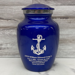 Customer Gallery - Boat Anchor Sharing Urn - Midnight Blue